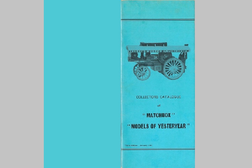 Collectors Catalogue of Matchbox Models of Yesteryear 3rd Edition